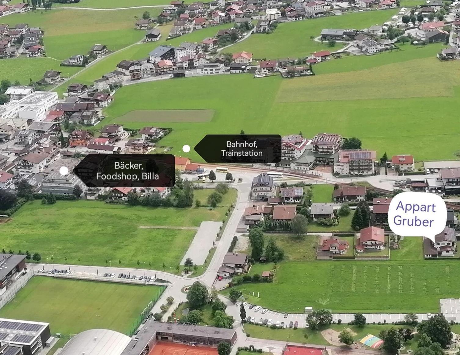 Appart Gruber Zell am Ziller Eksteriør billede